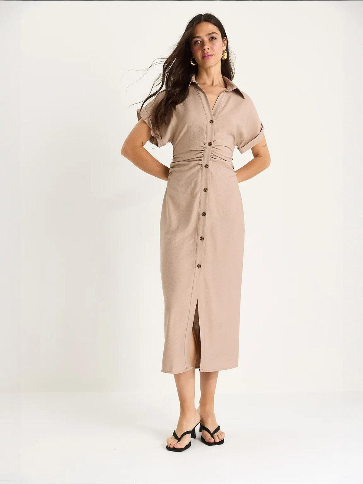 Matilda Midi Dress - back view