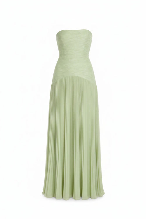 Aurelia Pleated Maxi Dress