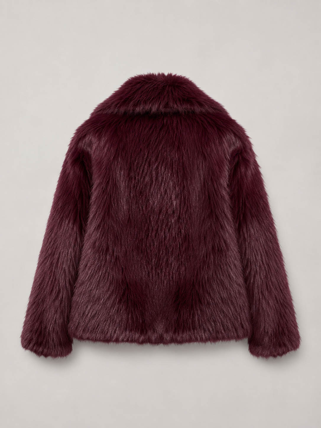 Adeline Faux Fur Jacket - back view