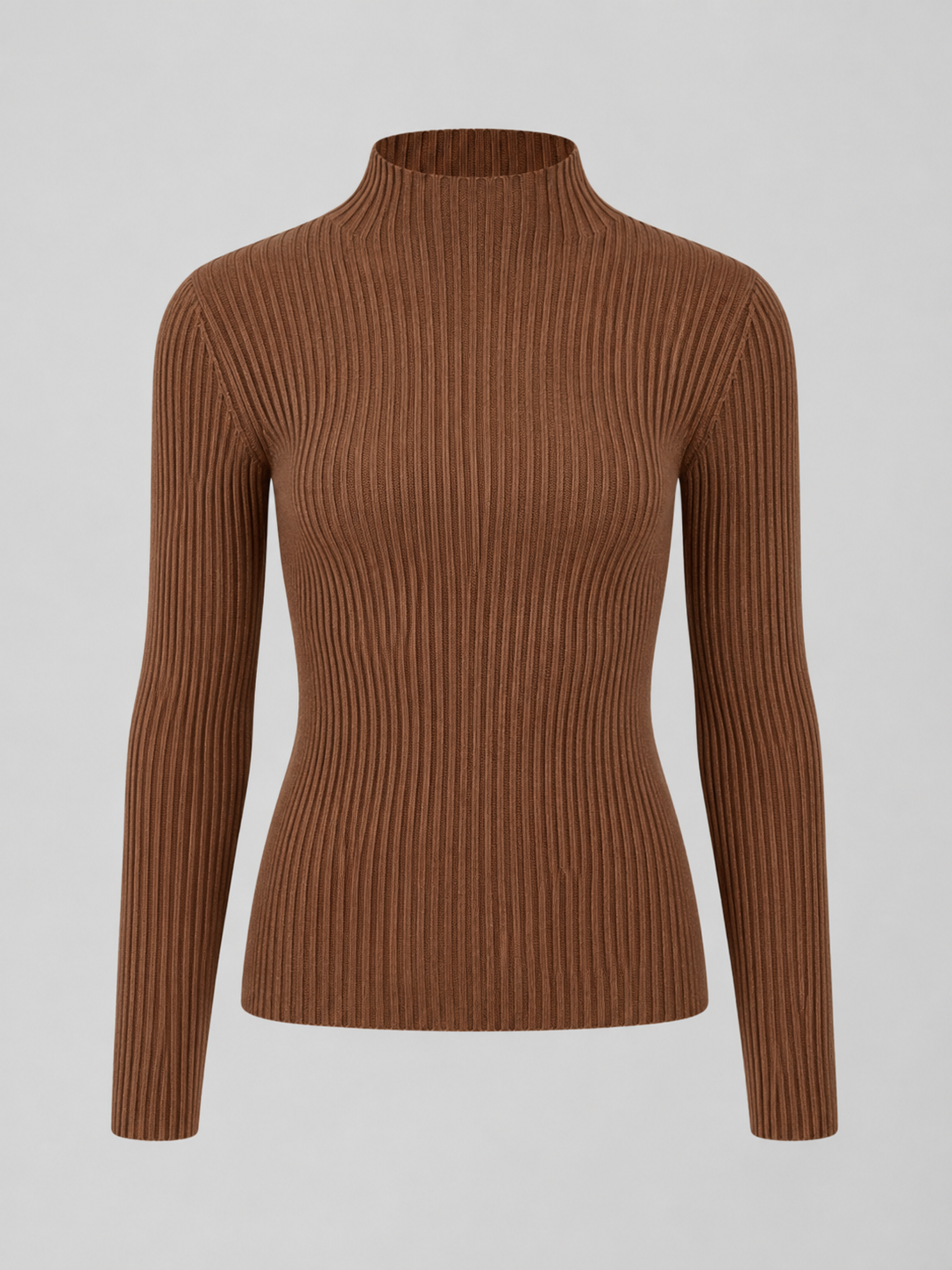 Astrid Mock Neck Knit Top - side view