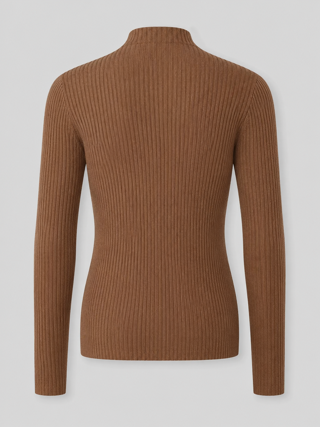 Astrid Mock Neck Knit Top - back view