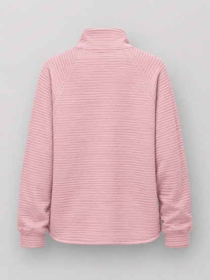 Blythe Half-Zip Knit Pullover - back view