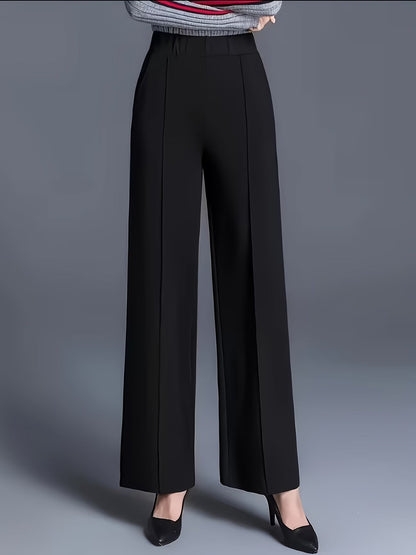 Charlotte High-Waisted Trousers - front view