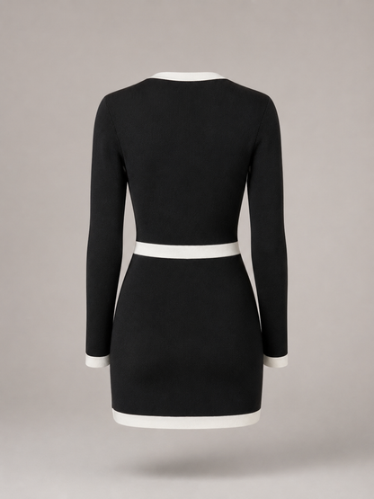 Freya Knit Mini Dress - side view