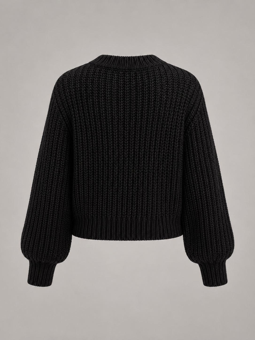 Greta Chunky Knit Sweater - styled view