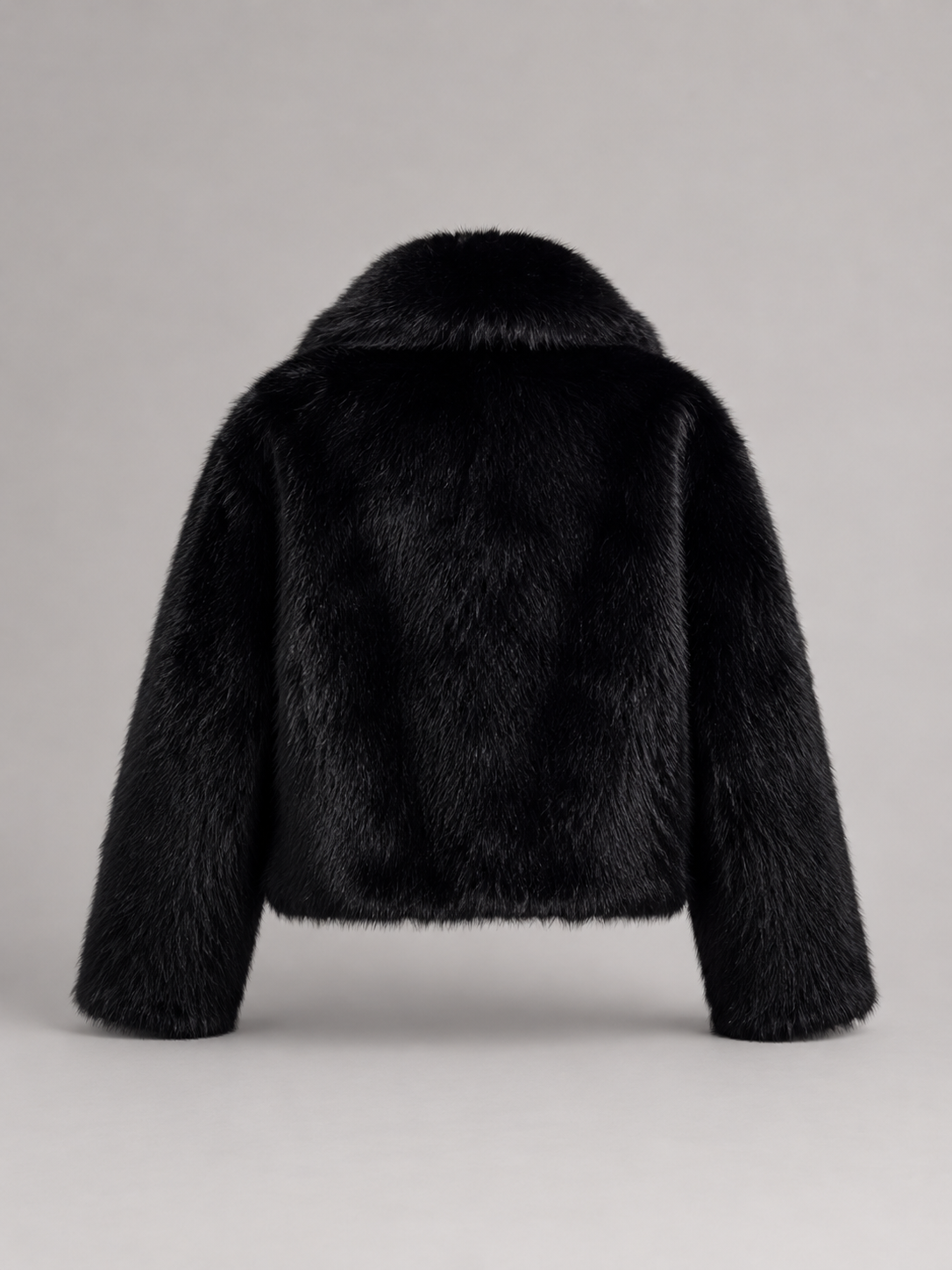 Imogen Faux Fur Jacket - styled view