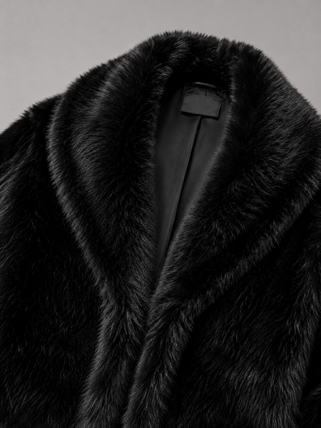 Imogen Faux Fur Jacket - side view