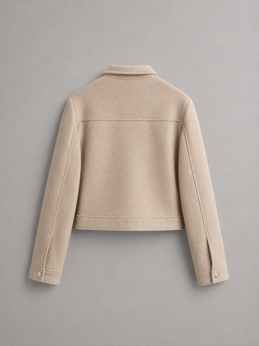 Ines Faux Leather Utility Jacket - styled look