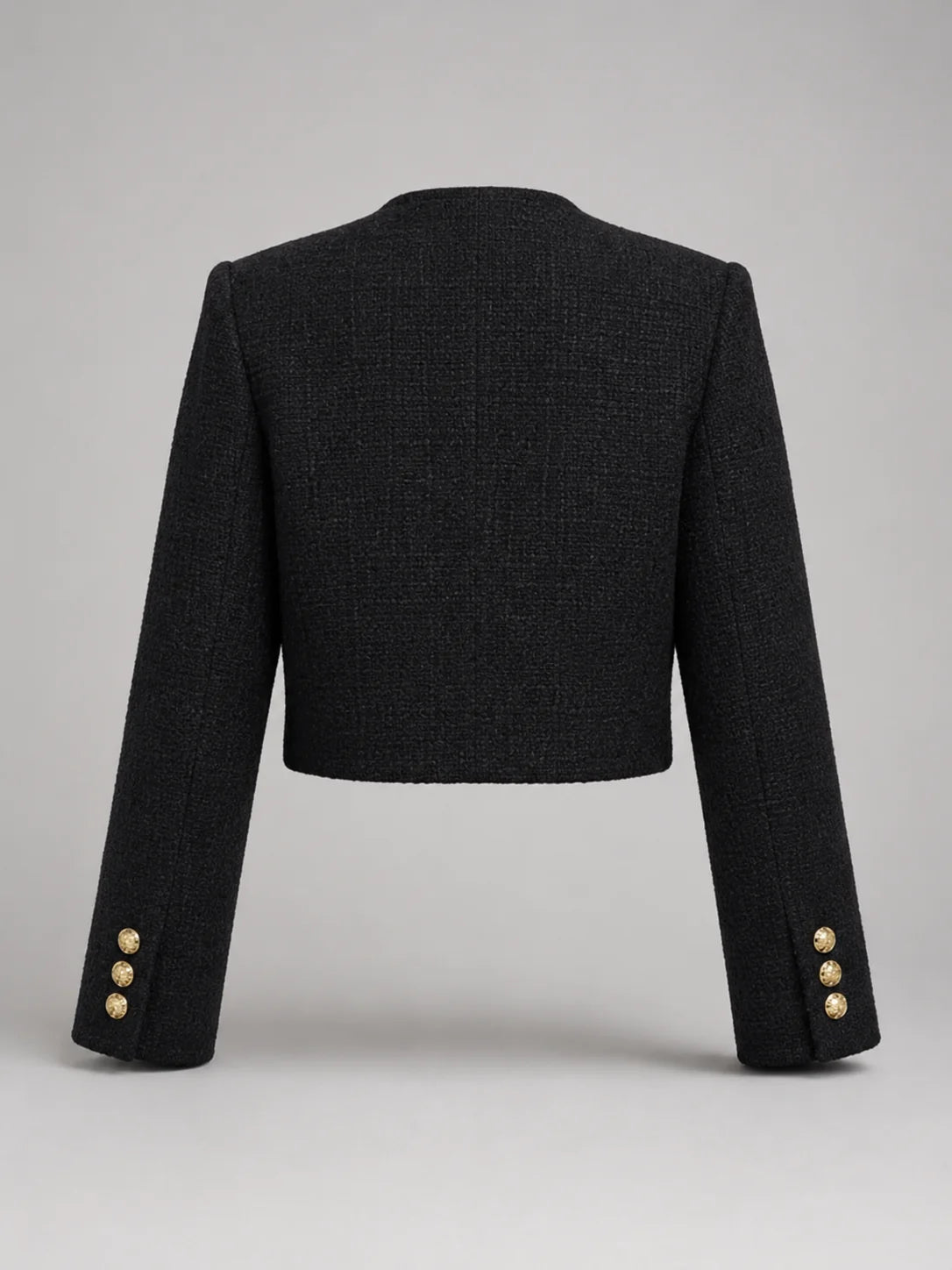 Women's Tweed Cropped Jacket Marielle – Effortless Layering Style