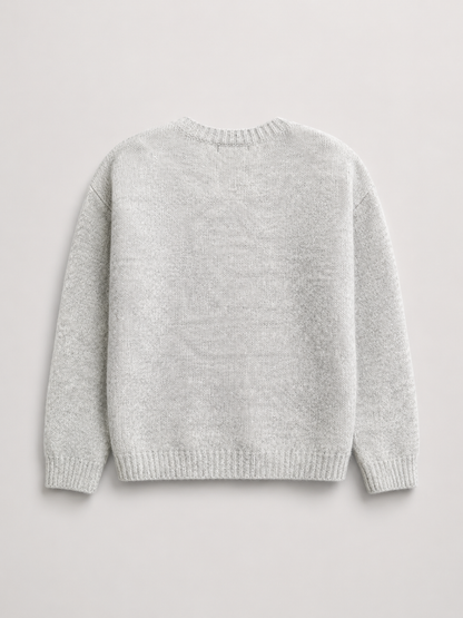 Marnie Fuzzy Knit Cardigan - side view