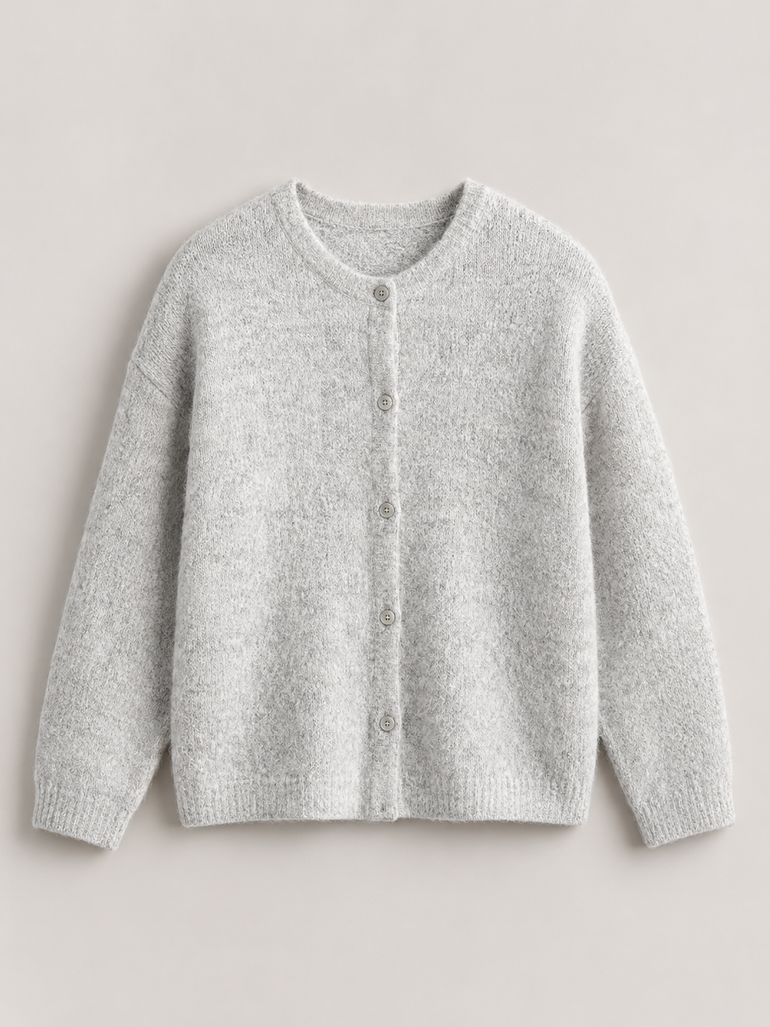 Marnie Fuzzy Knit Cardigan - back view