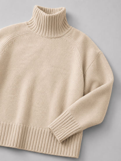 Romy Turtleneck Knit Sweater - image 3