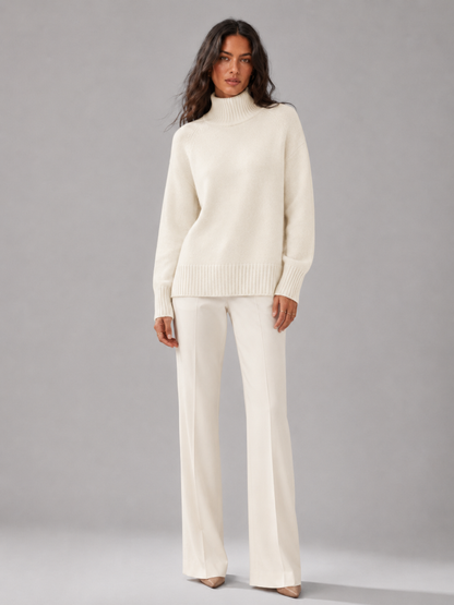 Romy Turtleneck Knit Sweater - image 10