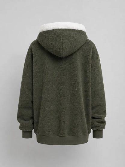 Sylvie | Layered for Cosy Comfort – Sherpa Fleece Jacket