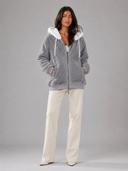 Sylvie Sherpa Fleece Jacket - colourway 2