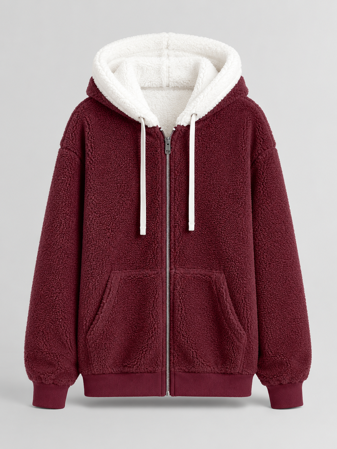 Sylvie Sherpa Fleece Jacket - colourway 4