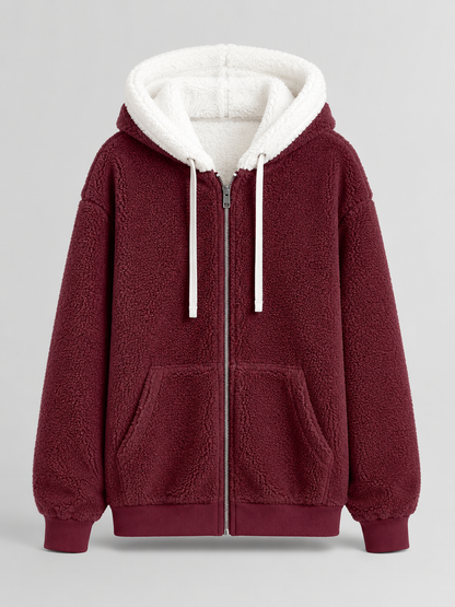 Sylvie Sherpa Fleece Jacket - colourway 4