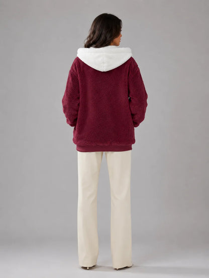 Sylvie | Layered for Cosy Comfort – Sherpa Fleece Jacket
