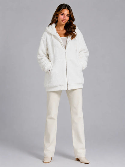Sylvie | Layered for Cosy Comfort – Sherpa Fleece Jacket