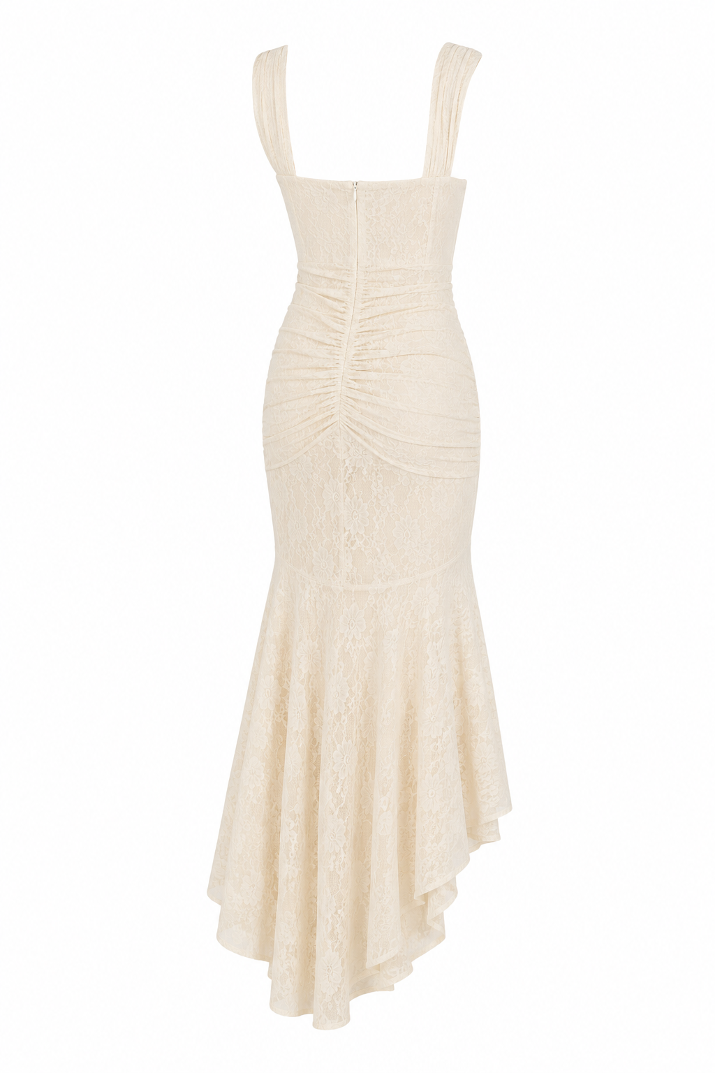 Seraphina Lace Fishtail Midi Dress