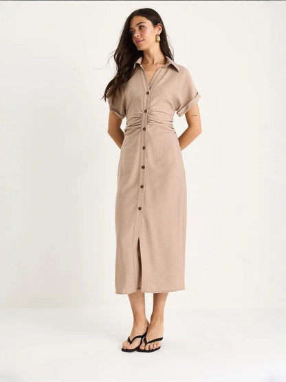 Matilda Midi Dress - styled view