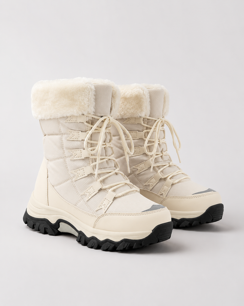 Feathorne Women's Fur-Lined Lace-Up Snow Boots - view 1
