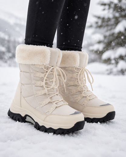 Feathorne Women's Fur-Lined Lace-Up Snow Boots - view 2