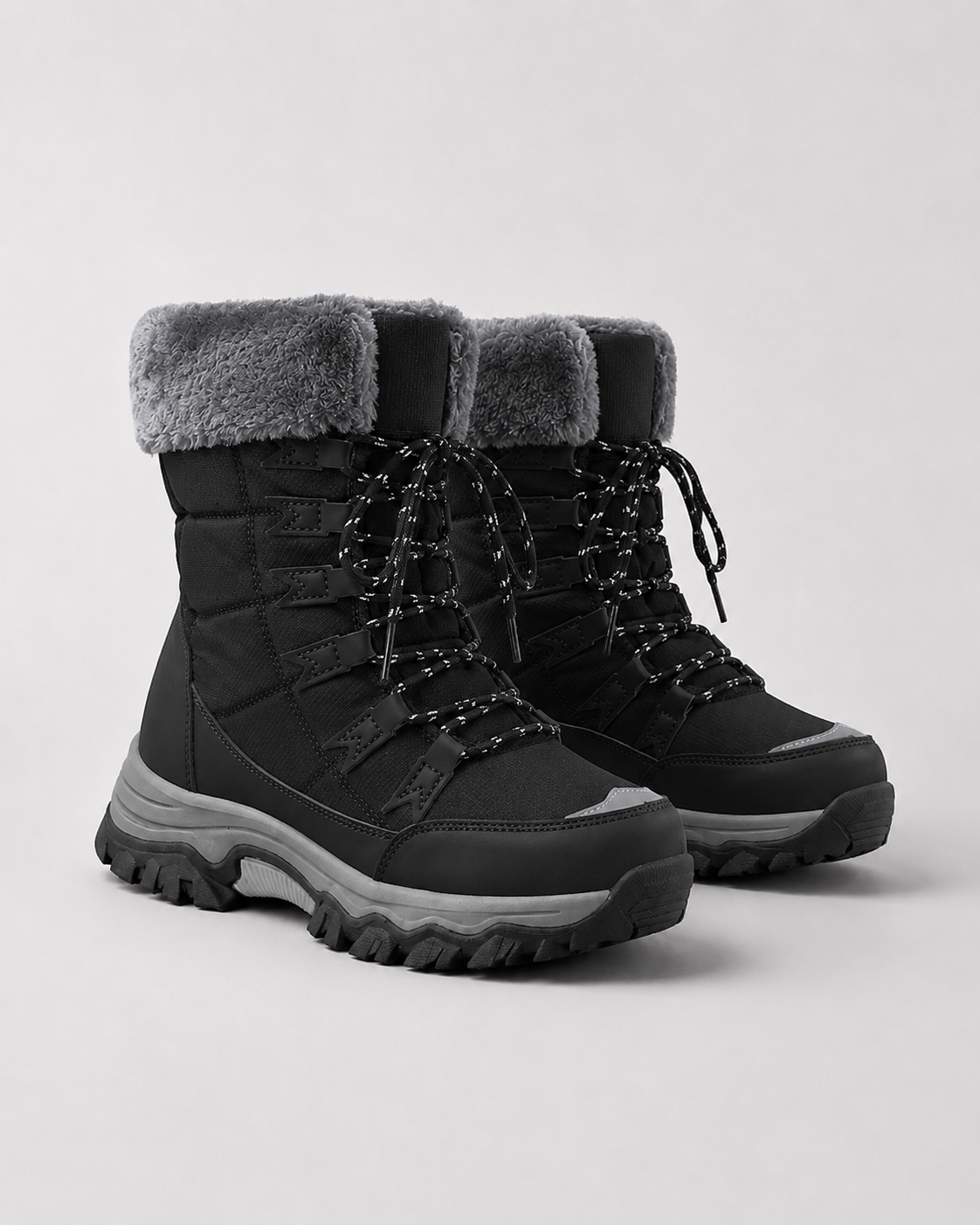 Feathorne Women's Fur-Lined Lace-Up Snow Boots - view 7