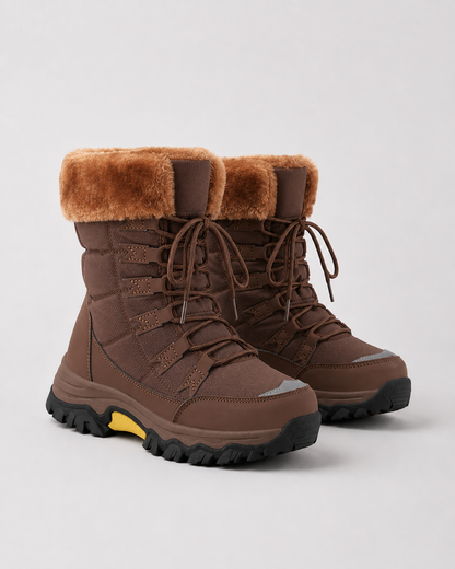 Feathorne Women's Fur-Lined Lace-Up Snow Boots - view 5