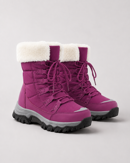 Feathorne Women's Fur-Lined Lace-Up Snow Boots - view 6