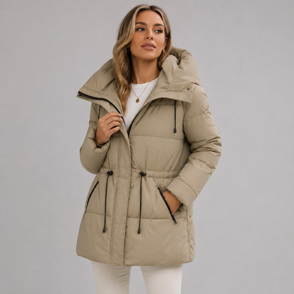 Feathorne Women's Hooded Padded Parka Jacket - view 1