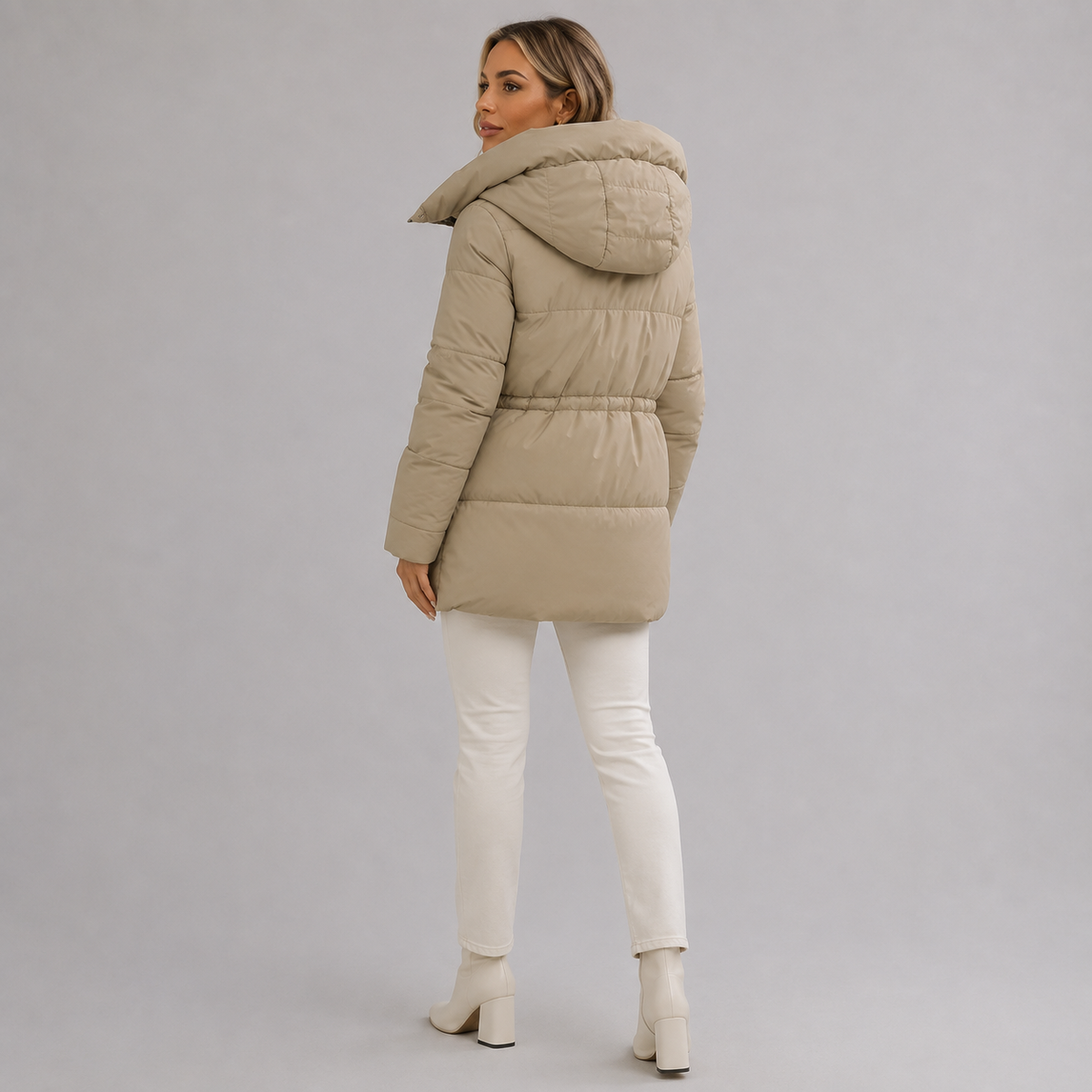 Feathorne Women's Hooded Padded Parka Jacket - view 2