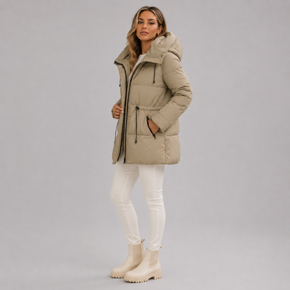 Feathorne Women's Hooded Padded Parka Jacket - view 3