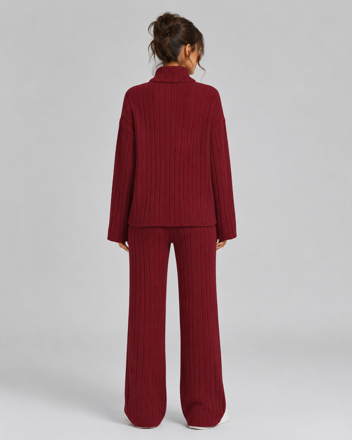 Feathorne Women's Juniper Knitted Co-Ord Set - full set styled front view