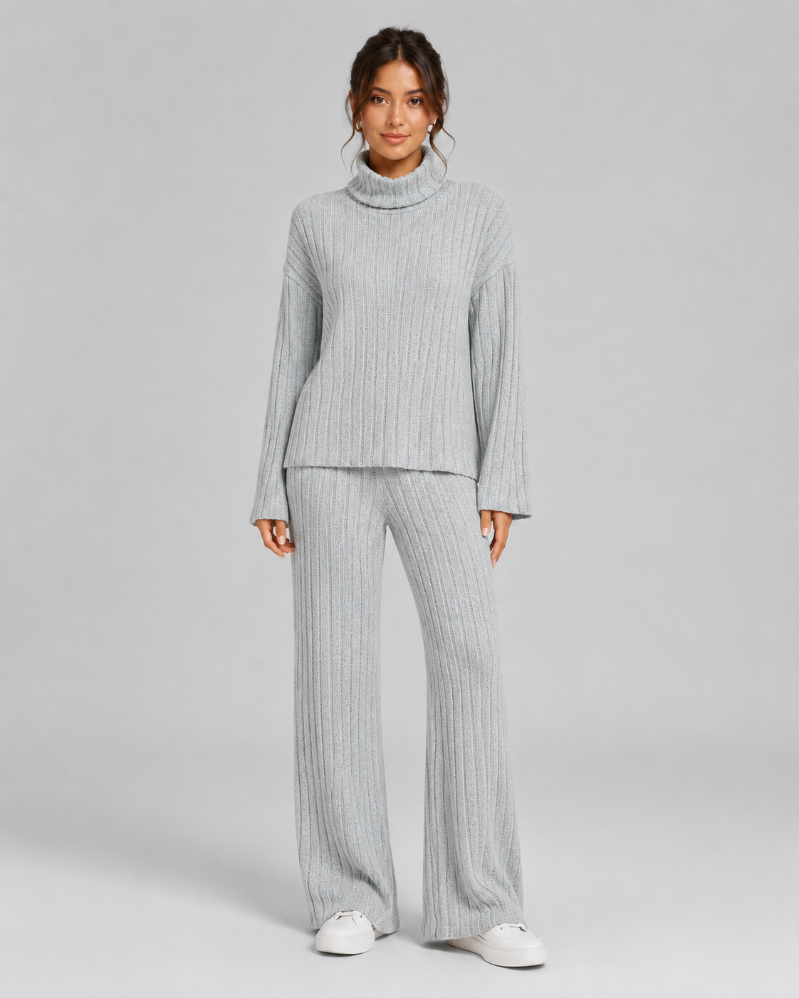 Feathorne Women's Juniper Knitted Co-Ord Set - side view