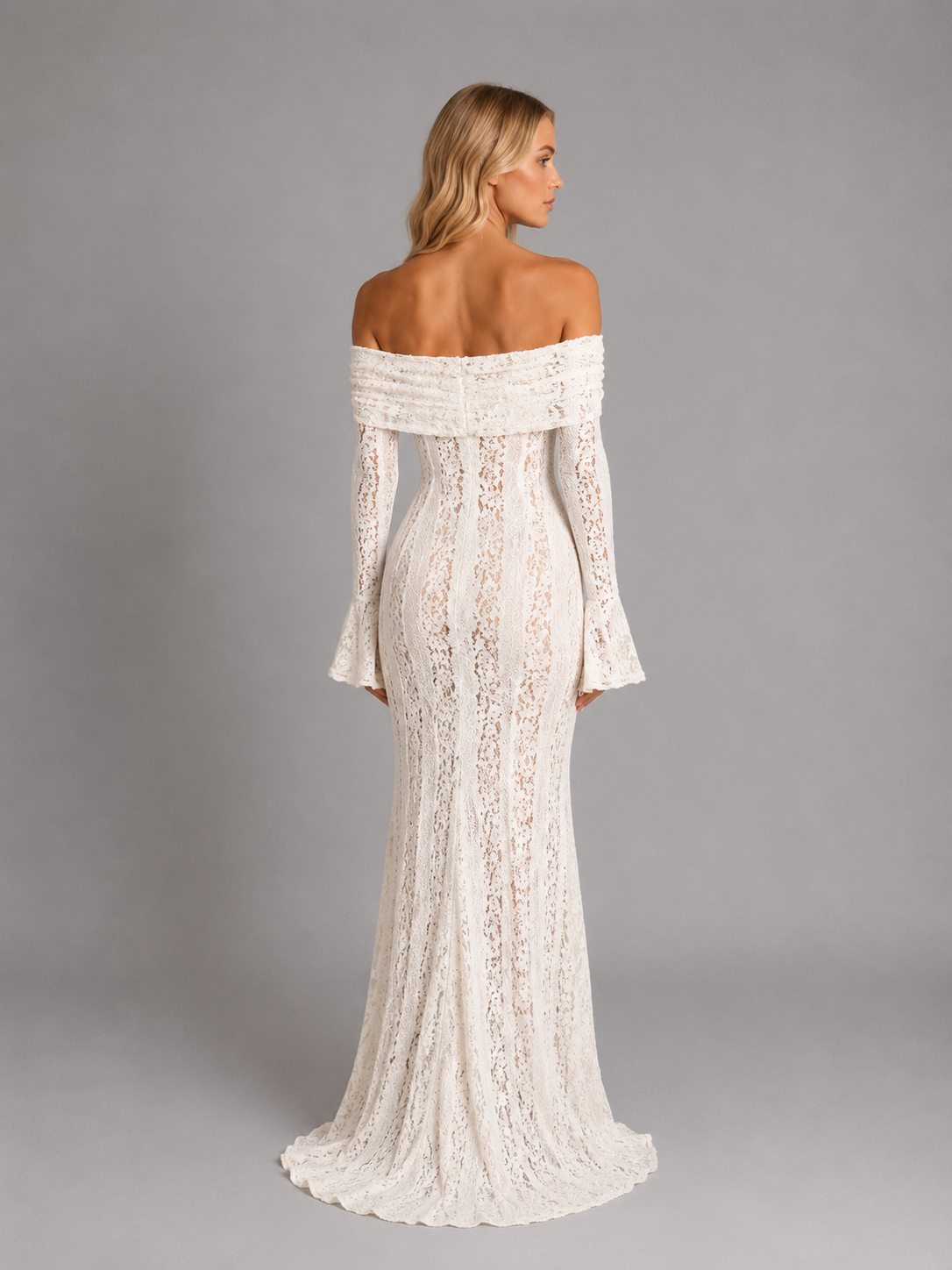 Feathorne Women's Off Shoulder Cutout Maxi Dress - view 2
