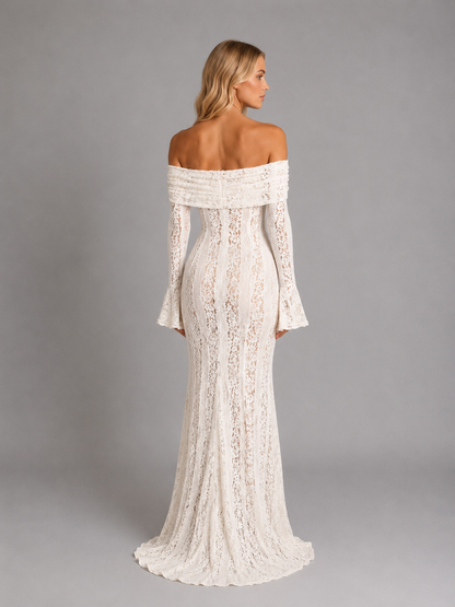 Feathorne Women's Off Shoulder Cutout Maxi Dress - view 2