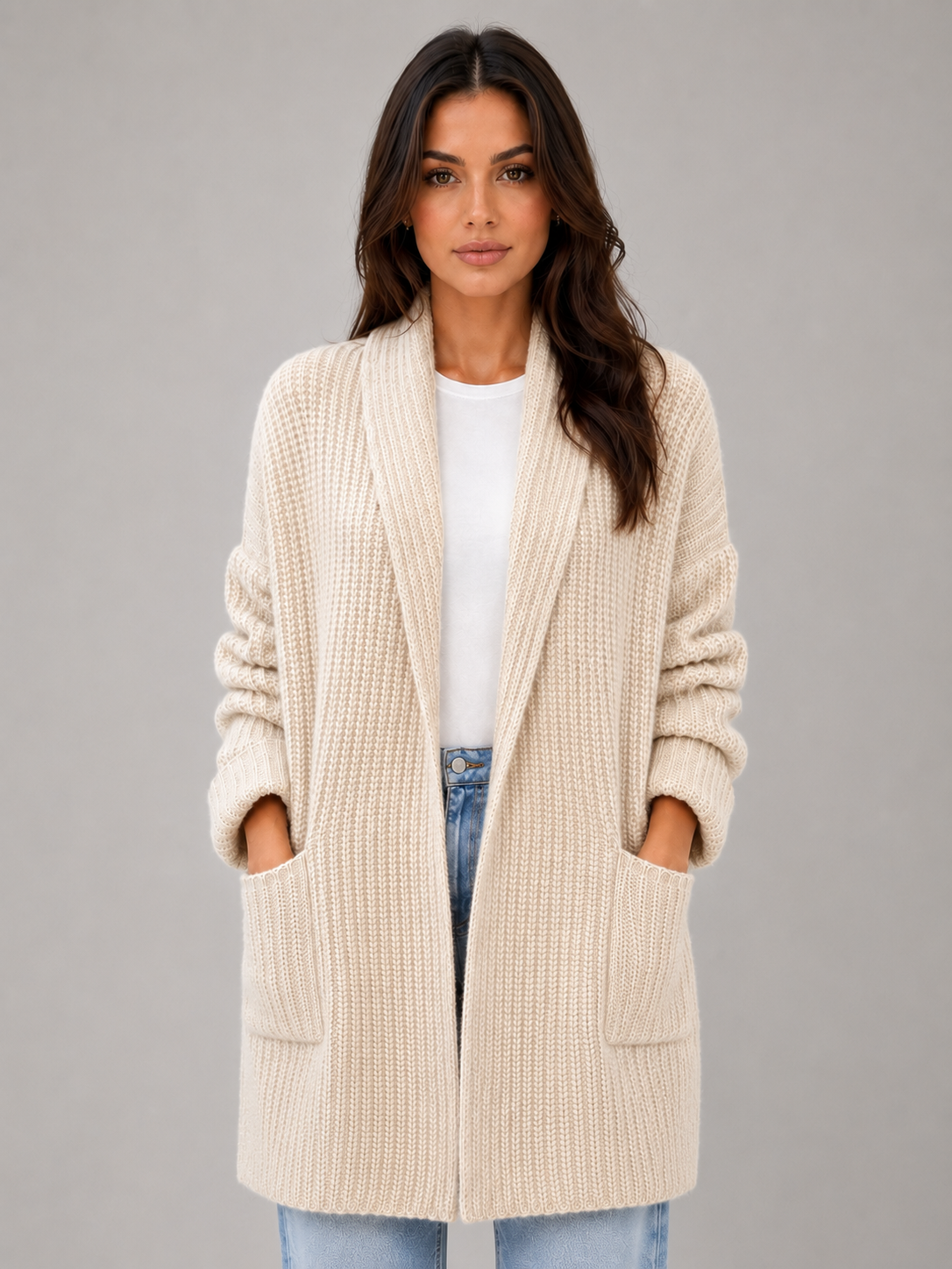 Feathorne Women's Open Front Longline Cardigan - view 1
