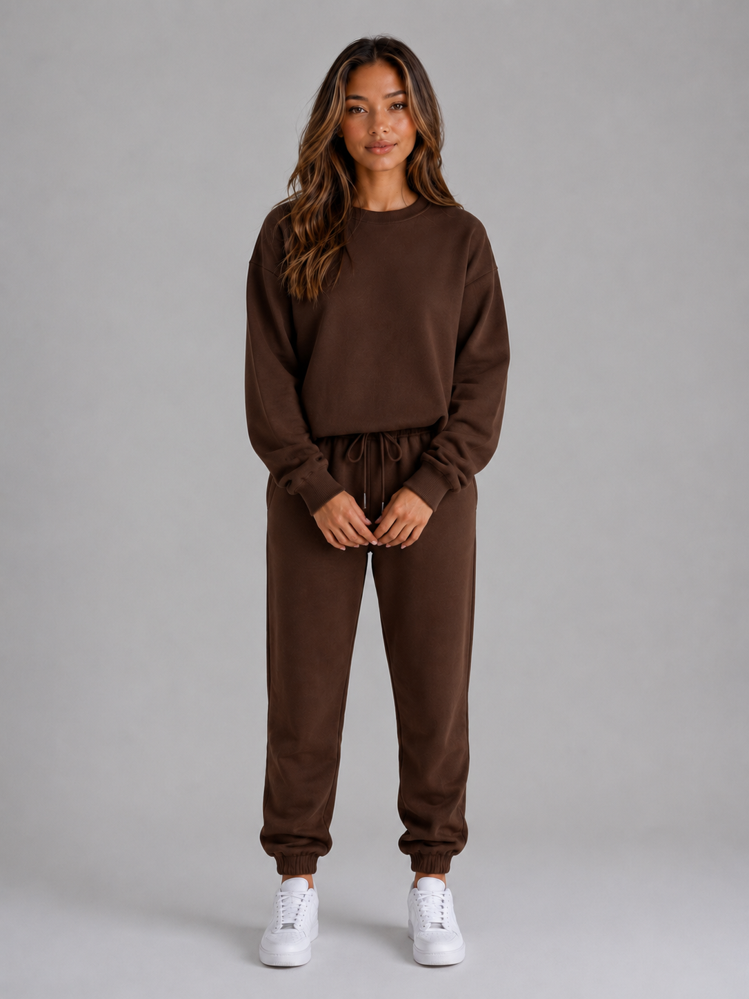 Feathorne Women's Oversized Crew Neck Tracksuit Set - view 8