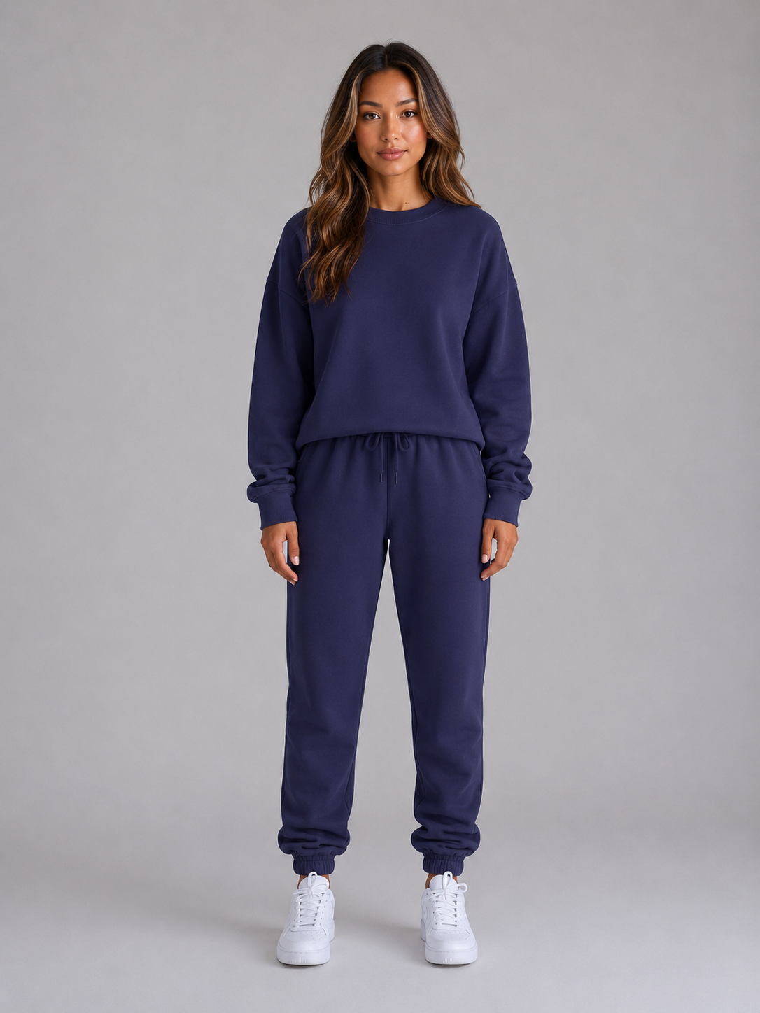 Feathorne Women's Oversized Crew Neck Tracksuit Set - view 9