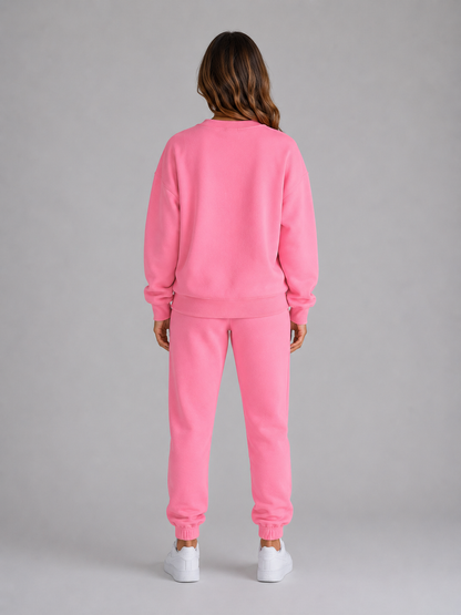 Feathorne Women's Oversized Crew Neck Tracksuit Set - view 2