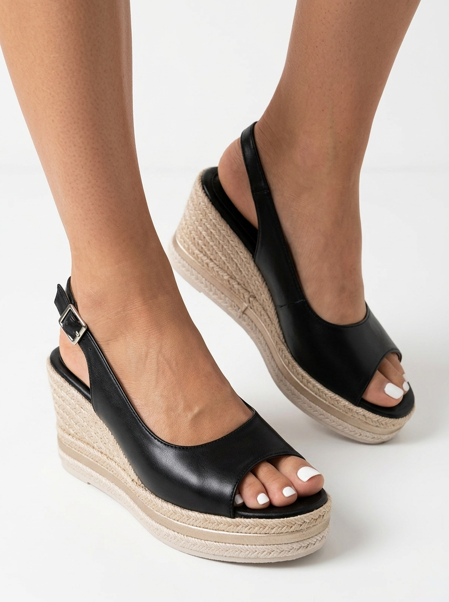 Feathorne Women's Support Slingback Wedge Sandals - view 7