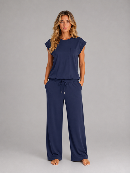 Feathorne Women's Maeve Two-Piece Lounge Set - alternate styled view